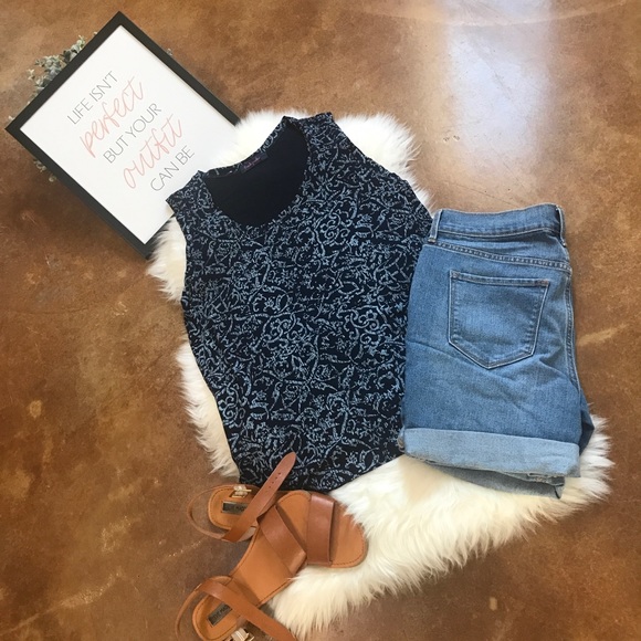 fresh produce Tops - Fresh Produce Paisley Tank Top